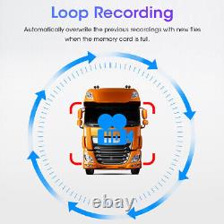 9 Touch Screen Monitor DVR Record Rear View Backup Reversing 4x Camera with 256GB