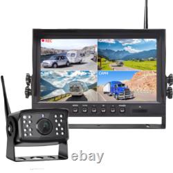 9 Wireless DVR Monitor 1080P Backup Rear View Camera for Truck Trailer Car RV