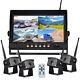 9 Wireless DVR Monitor 1080P Backup Rear View Camera for Truck Trailer Car RV