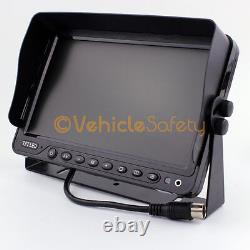 9 monitor Car Backup Camera Rear View Night Vision Camera Kit with DVR recorder