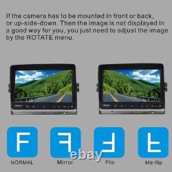 AHD 1080P 7 Reverse Rear View Backup Camera System, Camera with Night Vision