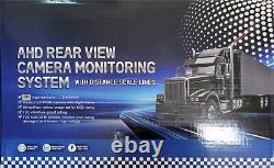 AHD 1080P 7 Reverse Rear View Backup Camera System for Tractor/Truck/Bus/RV