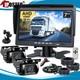 AHD 1080p Backup Camera 7'' Monitor Rear View System For Rv Truck BUS Reversing