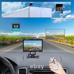 AHD 1080p Backup Camera 7'' Monitor Rear View System For Rv Truck BUS Reversing