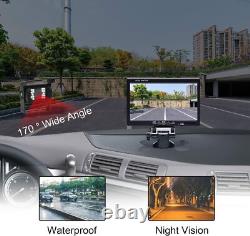 AHD 1080p Backup Camera 7'' Monitor Rear View System For Rv Truck BUS Reversing