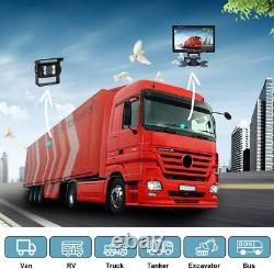 AHD 1080p Backup Camera 7'' Monitor Rear View System For Rv Truck BUS Reversing