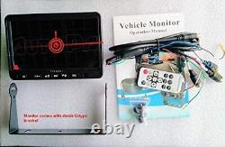 AHD 720P Super Clear 7'' Wired Reverse Rear View Backup Camera System for Truck