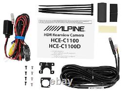 ALPINE HCE-C1100 Rear View Backup HDR Car Camera + Portable Bluetooth Speaker