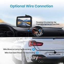 AUTO-VOX CS-2 Wireless Backup Camera, Stable Digital Signal Rear View