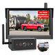 AUTO-VOX Magnetic Wireless Backup Camera 5 Monitor + 1080P Car Rear View System