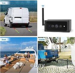 AUTO-VOX Solar4 Wireless Backup Camera 7 Monitor System 1080P Rear View Parking