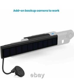 AUTO-VOX TW1 Solar Backup Rear View Camera Wireless Parking Kit & 5'' HD Monitor