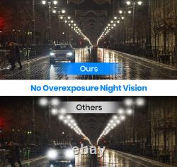 AUTO-VOX V5PRO Rear View Mirror 9.35 LCD Screen 1080P Dash Cam + Backup Camera