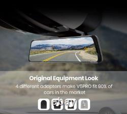 AUTO-VOX V5PRO Rear View Mirror 9.35 LCD Screen 1080P Dash Cam + Backup Camera