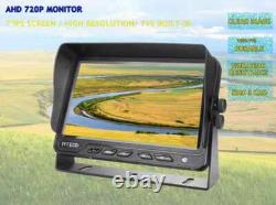 Ahd 1080p 7 Rear View Reversing Backup Camera System Skid Steer Truck Tractor