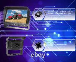 Ahd 1080p 7 Rear View Reversing Backup Camera System Skid Steer Truck Tractor