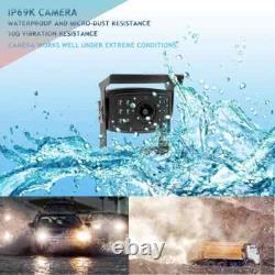 Ahd 1080p 7 Rear View Reversing Backup Camera System Skid Steer Truck Tractor