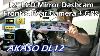 Akaso Dl12 12 LCD Mirror Front U0026 Rear Dashcam Gps