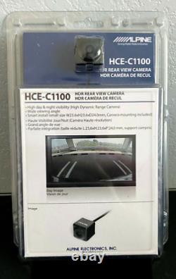 Alpine HCE-C1100 HDR Rear-View Backup Camera Wide Angle Day & Night New