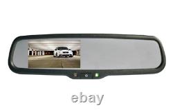 BOYO VTM43ME Replacement Rear-View Mirror with 4.3 TFT-LCD Backup Camera Moni