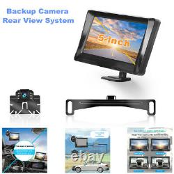 Backup Camera for Car 1080P Truck 5 Monitor Rear View System with Digital Signal