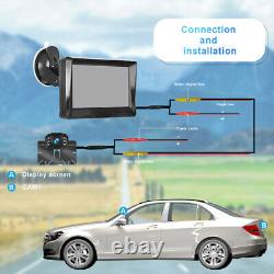 Backup Camera for Car 1080P Truck 5 Monitor Rear View System with Digital Signal