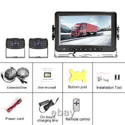 Backup Camera for Truck HD 7 Inch Monitor Kit for RVs Trailers Rear View System