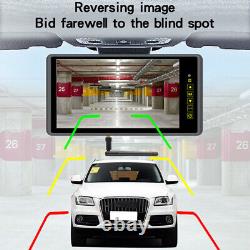 Backup Car Camera & Rear View Mirror 9 Monitor Screen System Parking & Reverse