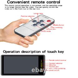 Backup Car Camera & Rear View Mirror 9 Monitor Screen System Parking & Reverse