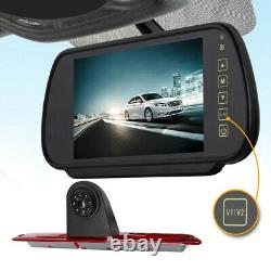 Backup Rear View Camera 7''Monitor Brake Light For Mercedes Benz Sprinter Van