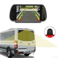 Backup Rear View Camera 7''Monitor Brake Light For Mercedes Benz Sprinter Van
