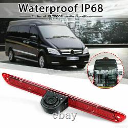 Backup Rear View Camera 7''Monitor Brake Light For Mercedes Benz Sprinter Van