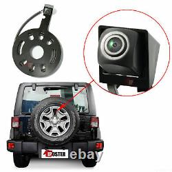 Backup Rear View Spare Tire Mount Camera for Jeep Wrangler 2007-2018+4.3Monitor