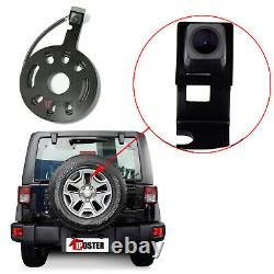 Backup Rear View Spare Tire Mount Camera for Jeep Wrangler 2007-2018+4.3Monitor