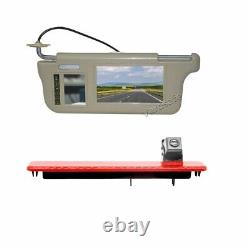 Backup Reversing Camera & Sun Visor Rear View Mirror Monitor for Gazelle next