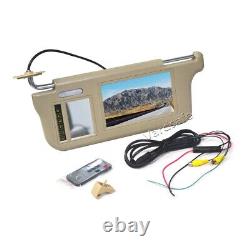 Backup Reversing Camera & Sun Visor Rear View Mirror Monitor for Gazelle next