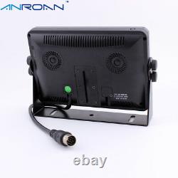 Backup camera and monitor Kit 9 Quad Monitor DVR Recorder Car Side View Camera