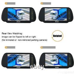 Brake Light Rear View Backup Camera +Mirror Monitor For Nissan NV 1500 2500 3500