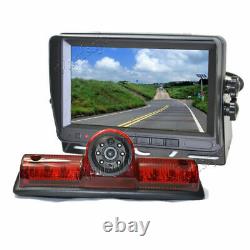 Brake Light Reverse Rear View Backup Camera Monitor For Nissan NV 1500 2500 3500