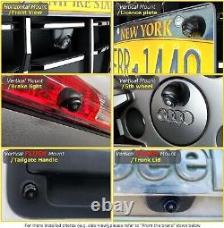 Car Backup Camera, Adjustable Lens, Side/Rear View Camera For RV Trailer Camper