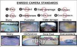Car Backup Camera, Adjustable Lens, Side/Rear View Camera For RV Trailer Camper