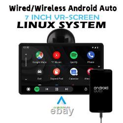 Car Rear View Monitor Night Vision Backup Camera Wireless Carplay Android Auto