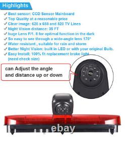Car backup rear view Camera for Ford Transit Connect van brake stop lamp light