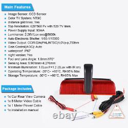 Car backup rear view Camera for Ford Transit Connect van brake stop lamp light