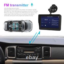 Carplay Backup Camera 7''Monitor Front Rear View Dual Dash Cams Truck RV Bus+32G