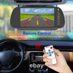 DC12V-24V Digital Display 7 HD Monitor Car Rear View Backup Reverse Camera Part