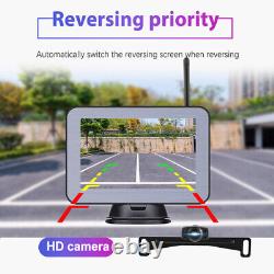 Digital Display 5Monitor Car Auto Rear View Backup Reverse Camera Night Vision