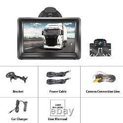 Digital Display 5 Monitor Car Rear View Backup Reverse AHD Waterproof Camera