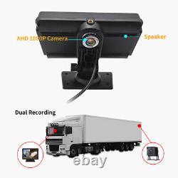 Digital Rear View 7'' HD DVR Split Monitor Backup Camera For Truck RV Caravan