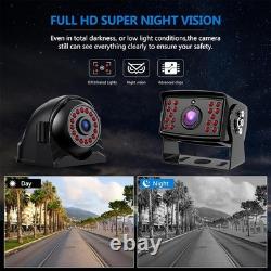 Digital Wireless 1080P IR Backup Camera & 10.1 Monitor DVR For Truck Rear View